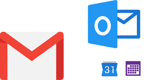 Gmail and Outlook